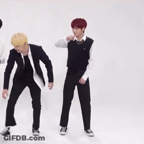 Group Of Young Men Standing Next To Each Other GIF