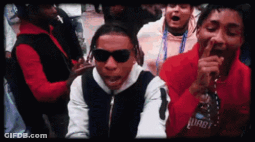 Group Of Young Men Standing Together GIF