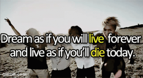 Group On Beach Dream As If You Will Live Forever GIF