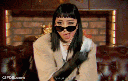 Group On Couch Man Touching Woman's Face GIF