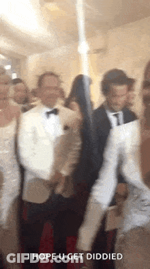 Group On Red Carpet Hope You Get Diddied GIF