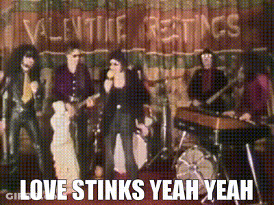 Group On Stage Love Stinks Yeah Yeah GIF