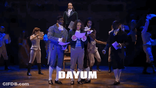 Group On Stage Saying Dayum GIF