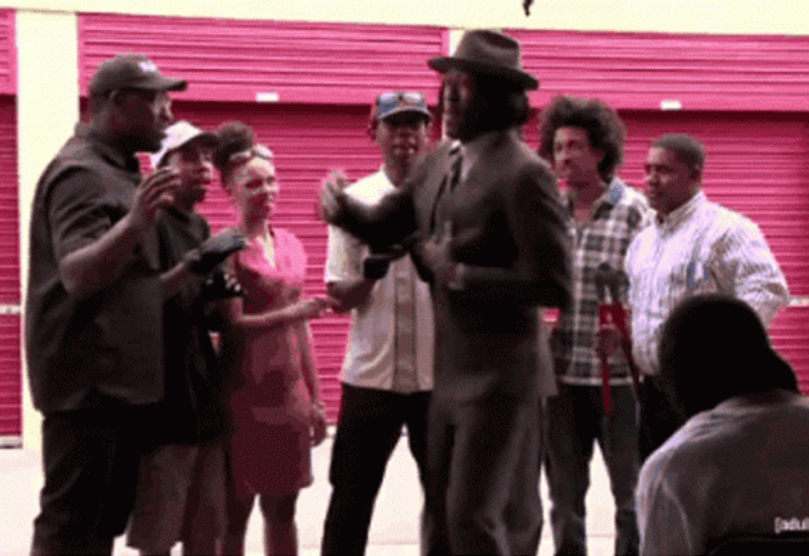 Group Pimp Slap GIF