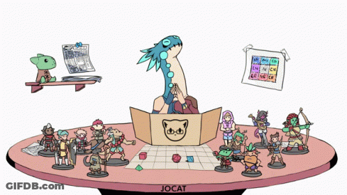Group Playing Game With Jocat GIF