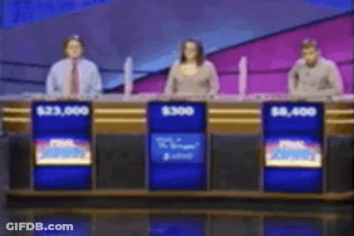 Group Playing Jeopardy GIF
