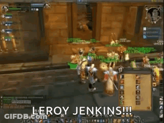 Group Playing Video Game And Talking GIF