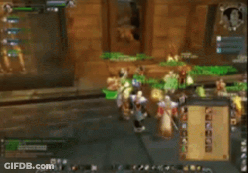 Group Playing Video Game On Computer GIF