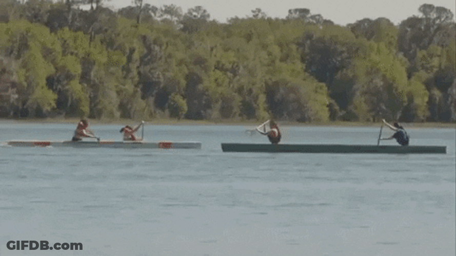 Group Raising Skiff Contest GIF