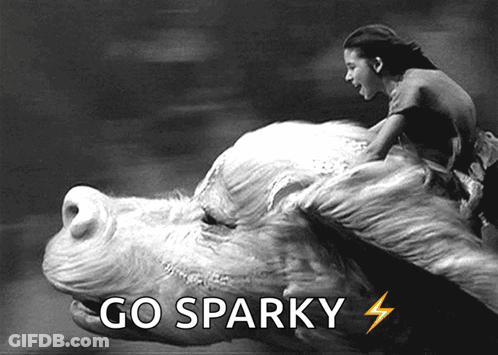 Group Riding Horses With Osu Flags GIF