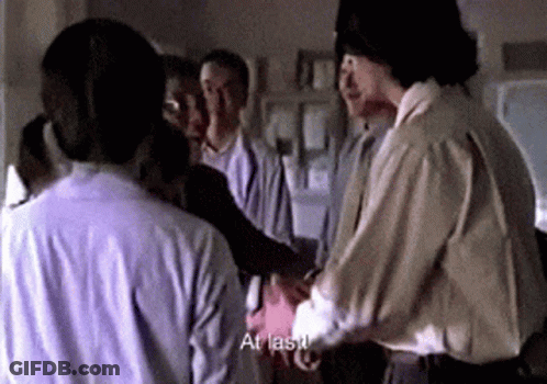Group Saying At Last GIF