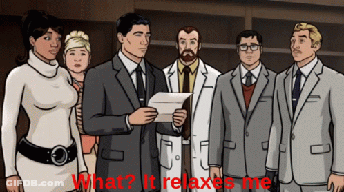 Group Saying What It Relaxes Me GIF