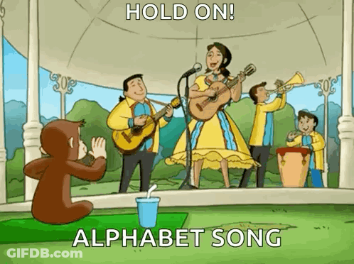 Group Singing Alphabet Songs GIF