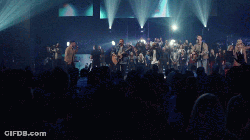 Group Singing And Playing Guitars GIF