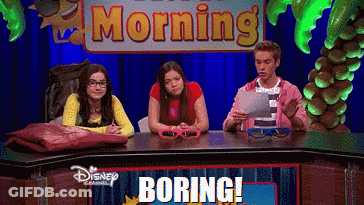 Group Sitting At Table In Front Of Morning Sign GIF