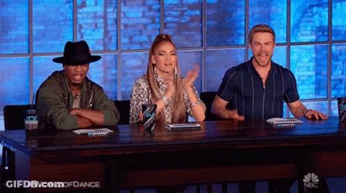 Group Sitting At Table World Of Dance GIF