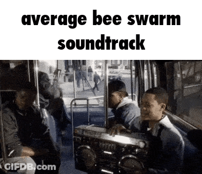 Group Sitting On Bus With Boombox GIF