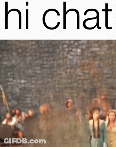 Group Standing In Front Of Brick Wall GIF