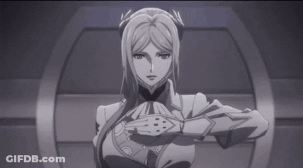 Group Standing In Front Of Building Saying Glory To Mankind GIF