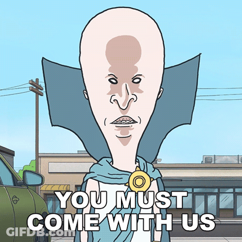 Group Standing In Front Of Join Us The Council Sign GIF