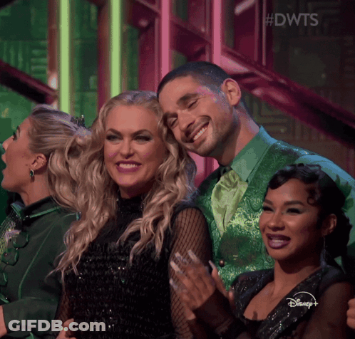 Group Standing Together #DWTS GIF
