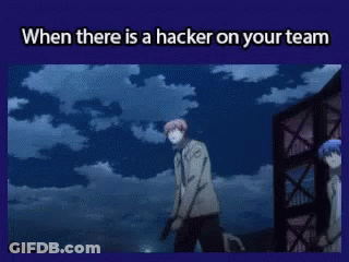 Group Standing Together When There Is A Hacker On Your Team GIF