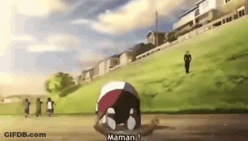 Group Walking Down Park Path With Soccer Ball GIF