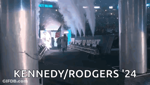 Group Walking Through Tunnel Kennedy Rodgers 24 GIF