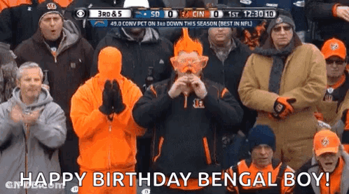 Group Watching Football Game In Bengal Boy Outfit GIF