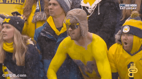 Group Watching Football Game On Saturday GIF
