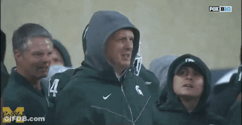 Group Watching Game On Fox Sports GIF