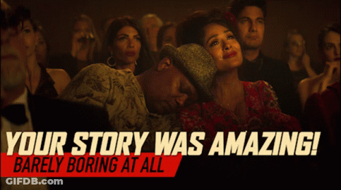Group Watching Movie Your Story Was Amazing GIF