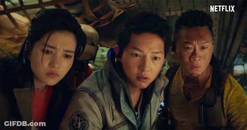 Group Watching Netflix GIF