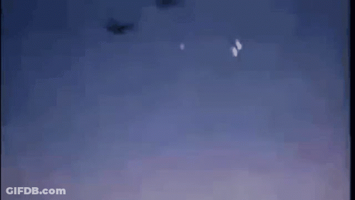 Group Watching Plane Take Off From Airport Runway GIF