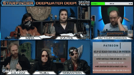 Group Watching Starfinder Deepwater Deep GIF
