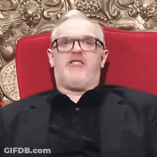 Grow Up Greg Davies Sitting GIF
