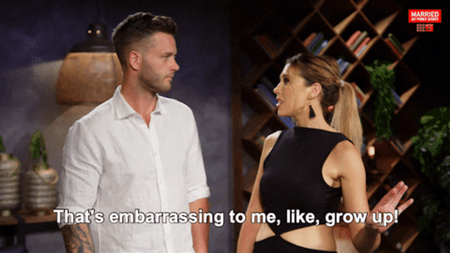 Grow Up Married At First Sight Rebecca Jake GIF