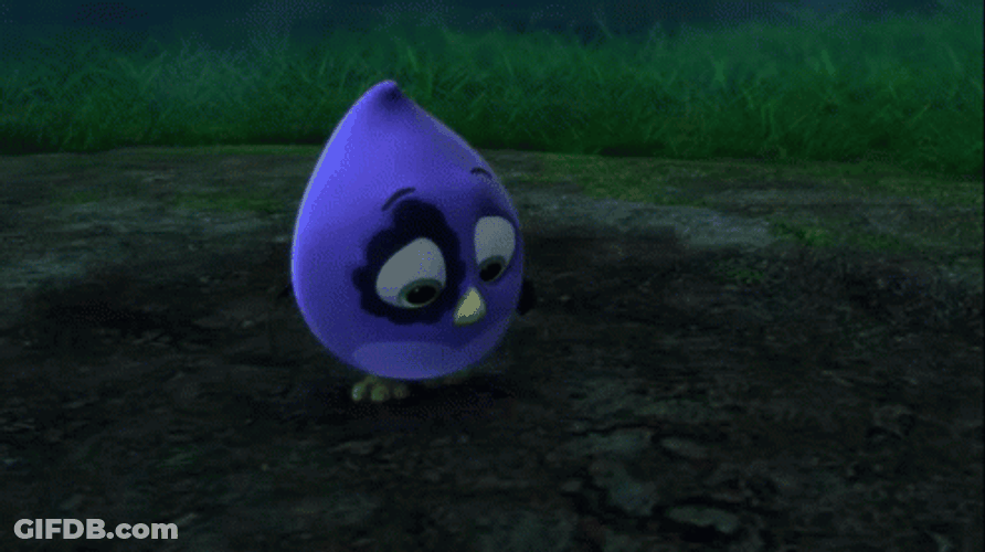 Growing Crystal Panda Bird GIF