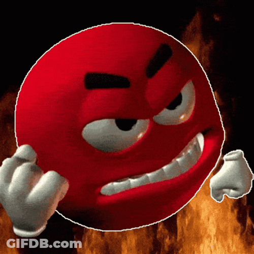 Grr Angry Emoji GIF