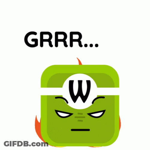 Grr Angry Fire GIF