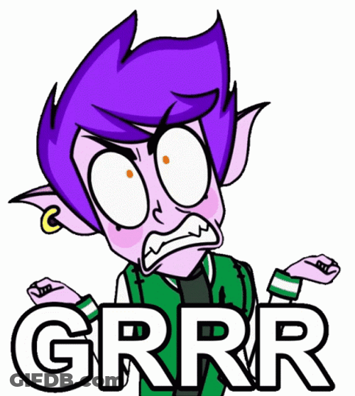 Grr Angry Teen-Z GIF