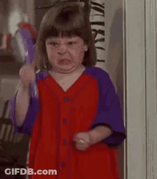Grr Annoyed Kid GIF