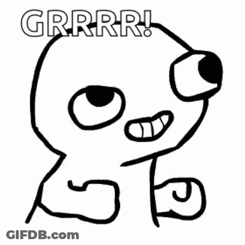 Grr Big Eyes GIF