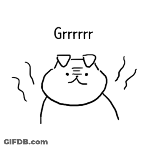 Grr Dog Sticker GIF