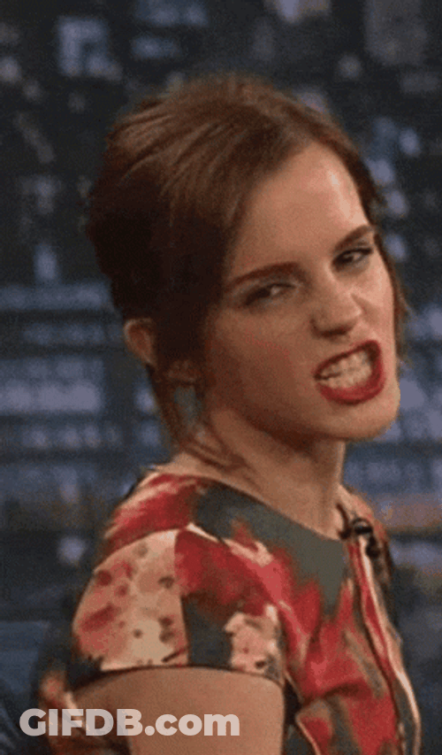 Grr Emma Watson GIF