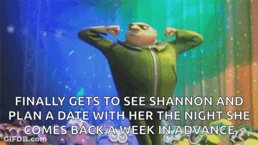 Gru Dancing Finally Gets To See Shannon GIF
