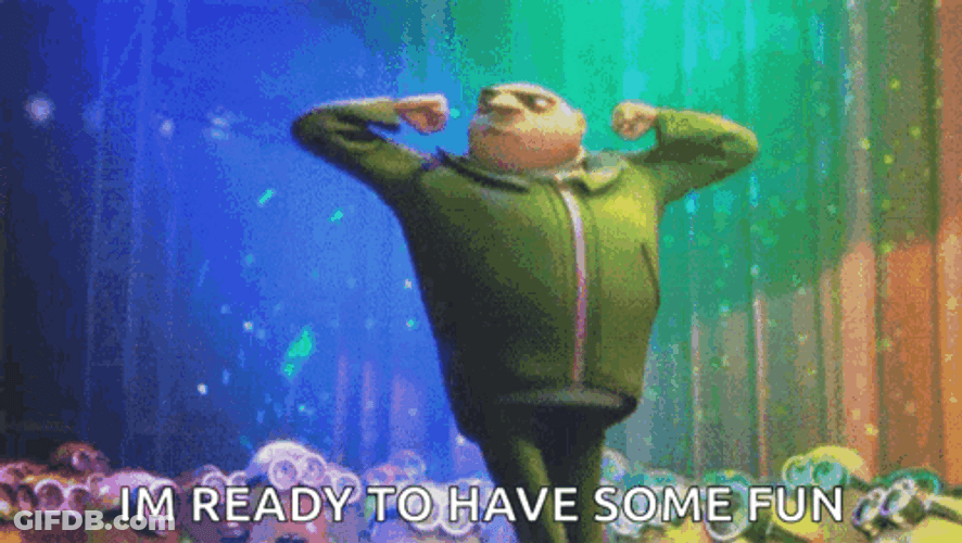 Gru Dancing Im Ready To Have Some Fun GIF