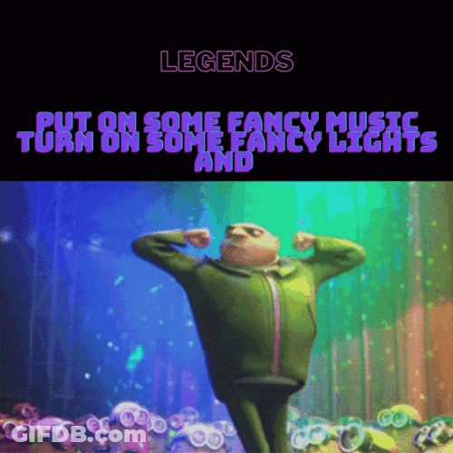 Gru Dancing Put On Some Fancy Music GIF
