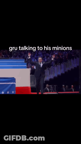 Gru Talking To Minions GIF