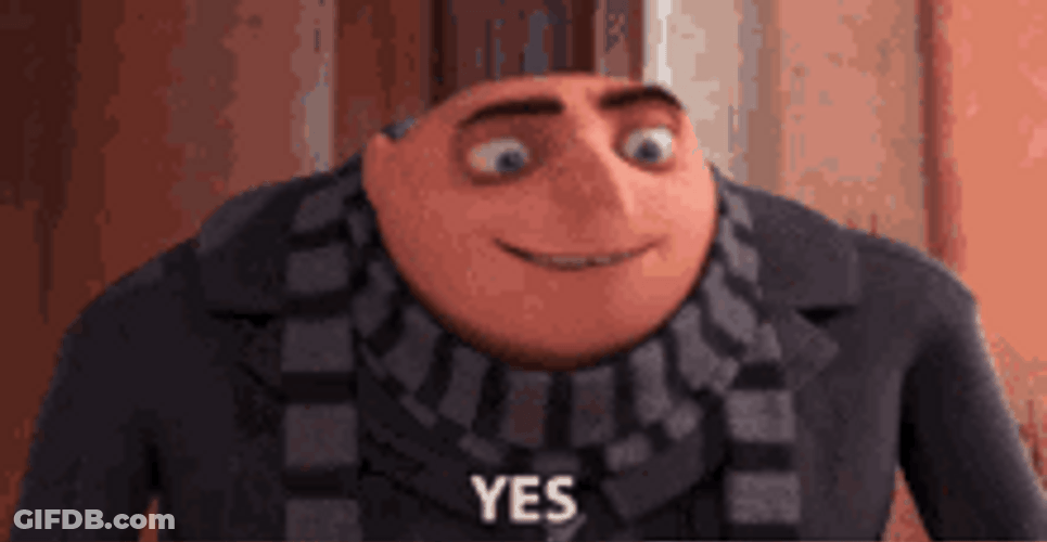 Gru Yes I Am GIF